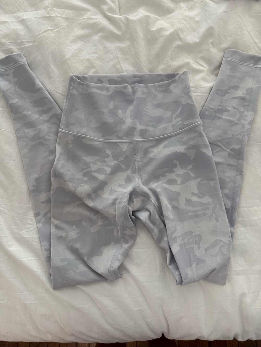lululemon athletica High-Rise Camo Leggings in Light Gray